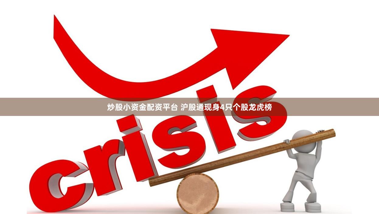 炒股小资金配资平台 沪股通现身4只个股龙虎榜